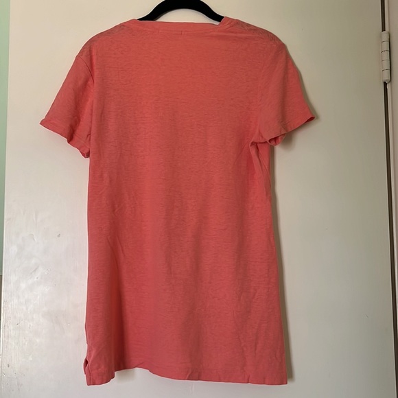 James Perse Coral Tee - Picture 2 of 3